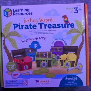 New Learning Resources Sorting Surprise Pirate Treasure